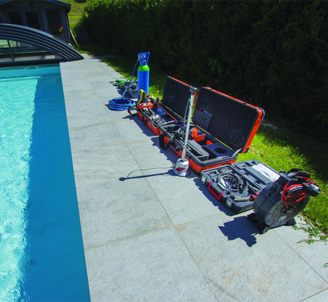 équipement pour fuite piscine